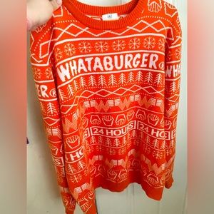 Whataburger Ugly Christmas Sweater